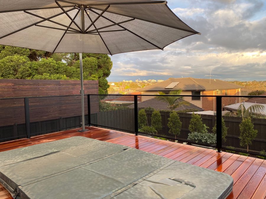 Pure Perf pool fencing with clear pool views, Gold Coast