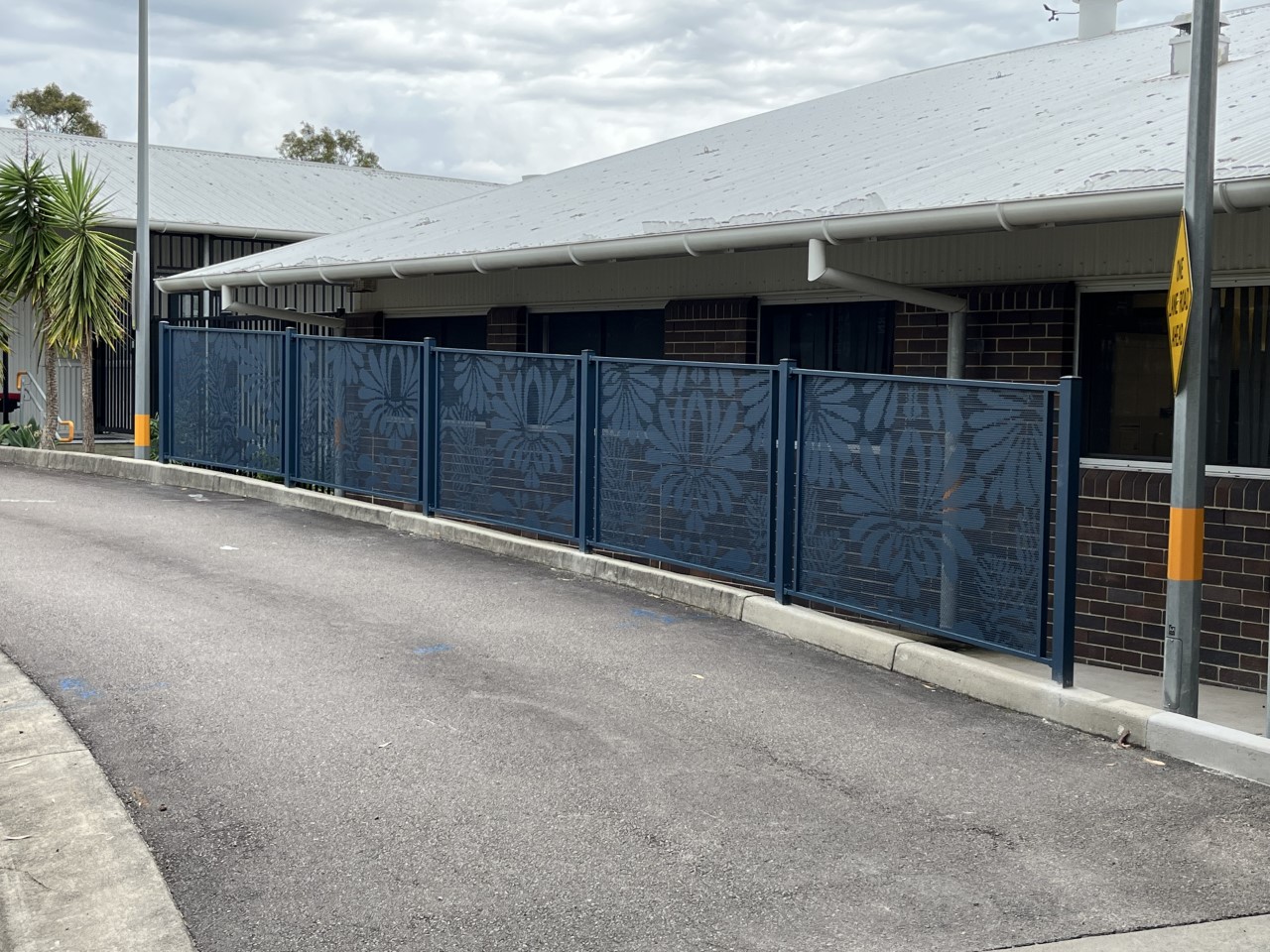 Textured Deep Ocean pool fencing, Gosford NSW