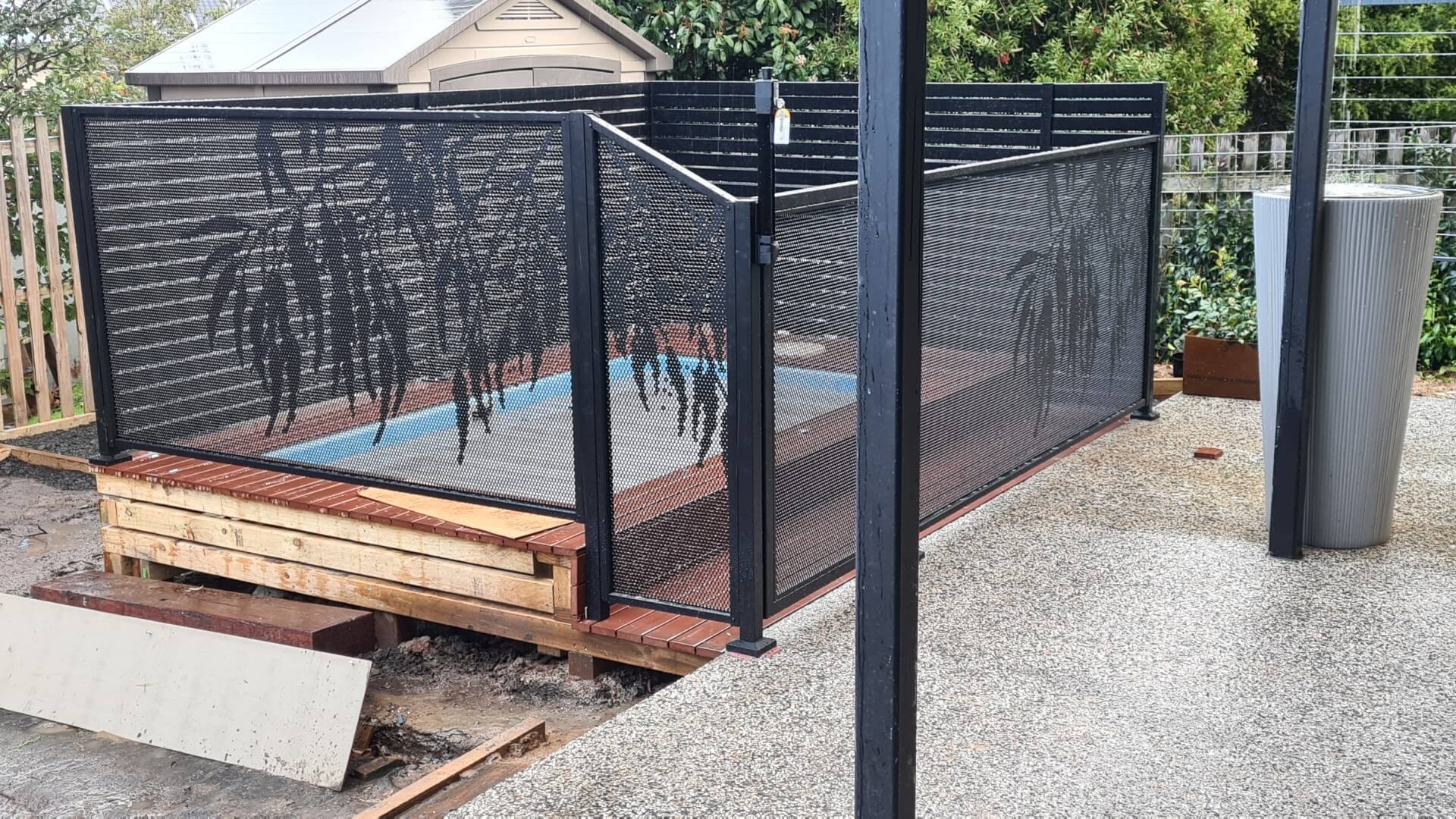 Perf panels in Textured Monument, Langwarrin Victoria